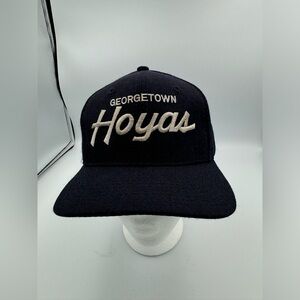 vintage georgetown hoyas snapback hat